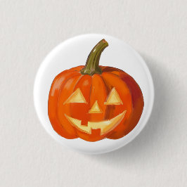 Pumpkin Ansikte Knapp
