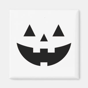 Pumpkin Ansikte Magnet