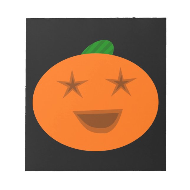 Pumpkin-Anteckningsblock Anteckningsblock (Framsida)