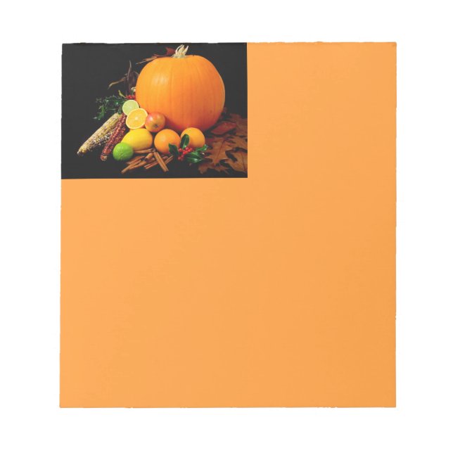 Pumpkin-Anteckningsblock Anteckningsblock (Framsida)