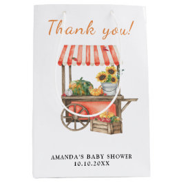 Pumpkin är på vägen Baby Shower Tack