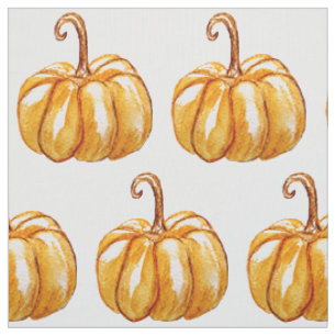 Pumpkin Art, Fall Fabric Tyg