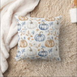 Pumpkin Autumn Fall Modern Farmhouse Porch Kudde<br><div class="desc">Modern Farmhouse dekor dekorativ kudde med Cute Little Pumpkins Perfekt front porch dekorativ kudde</div>