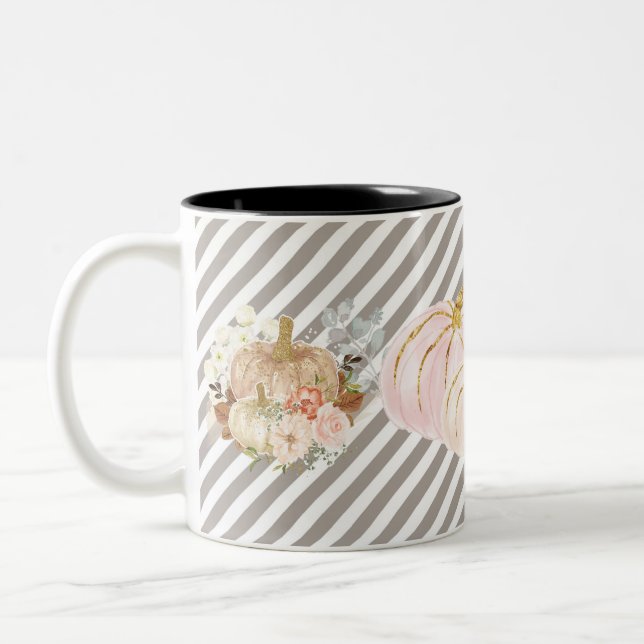 Pumpkin Autumn Leopard Mugg (Vänster)
