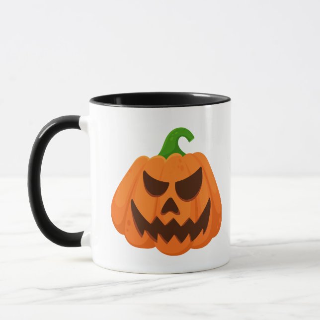 Pumpkin Autumn Mug – Cozy Fall Coffee Cup Mugg (Vänster)