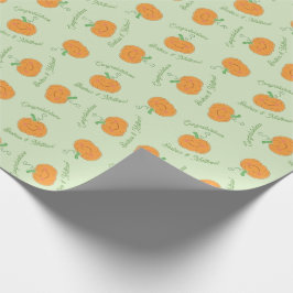 Pumpkin Baby Shower Cute Fall Presentpapper