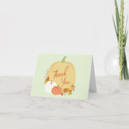 Pumpkin Baby Shower Fall Tack Kort