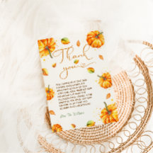 Pumpkin Baby Shower Fall