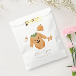 Pumpkin Baby Shower Favor Bagors