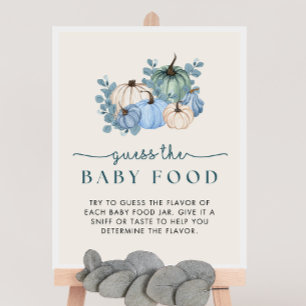 Pumpkin Baby Shower gissar att Baby-spelsignalen f Poster