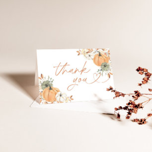 Pumpkin Baby Shower Tack, Boho Fall Baby, tack. Tack Kort