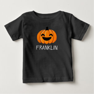 Pumpkin Baby T-Shirt! Anpassade Namn T Shirt