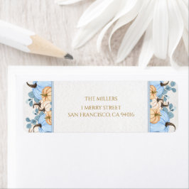 Pumpkin babydusch retur Adressetikett Returadress Etikett