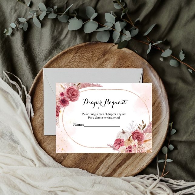 Pumpkin-babyduschspel - bläddringsbegäran tilläggskort (Skapare uppladdad)