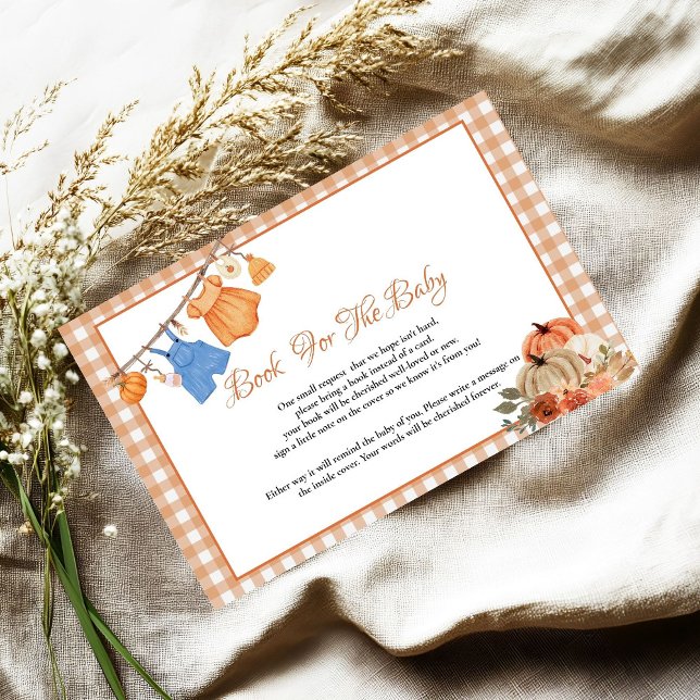 Pumpkin Babyduschspel bok för baby-begäran Tilläggskort (Skapare uppladdad)