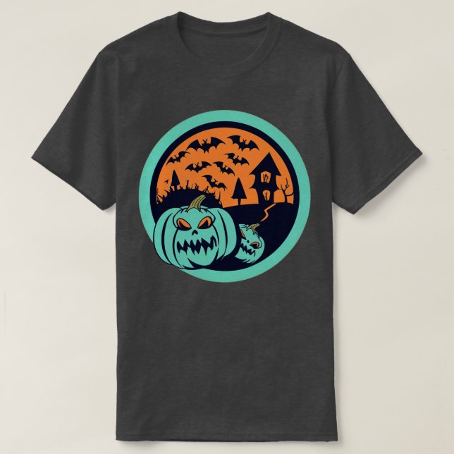 Pumpkin Backe 8 T Shirt (Design framsida)