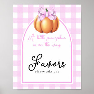 Pumpkin bågdusch Favoriter Poster