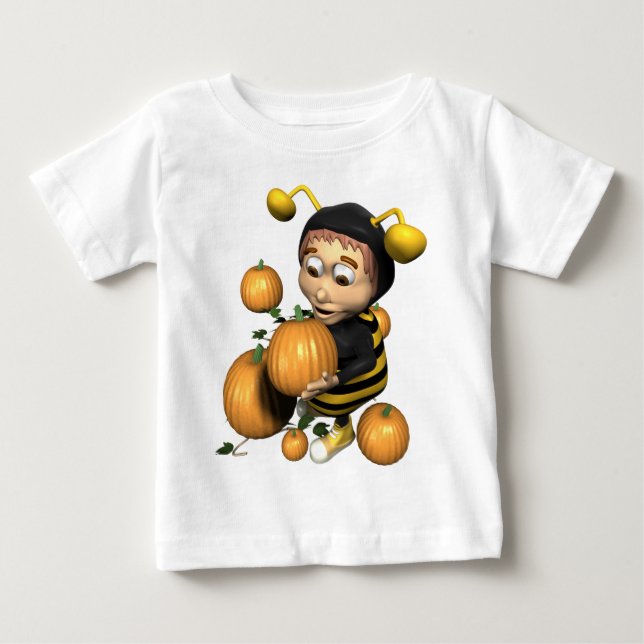 Pumpkin Bee T-Shirt (Framsida)