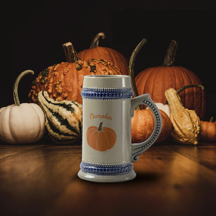 Pumpkin Beer Stein Sejdel