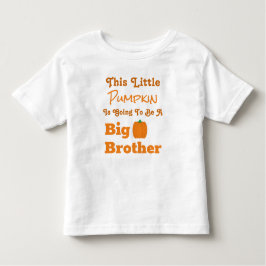Pumpkin Big Brother T-Shirt