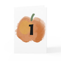 Pumpkin Birthday Baby