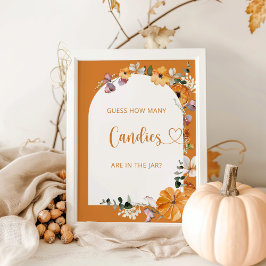 Pumpkin-blommigt gissa hur många kanaler som poste poster