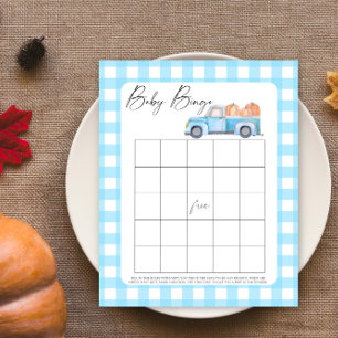 Pumpkin Blue lastbil - Baby Bingo-spel