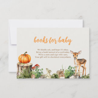 Pumpkin Books For Baby Inbjudningar