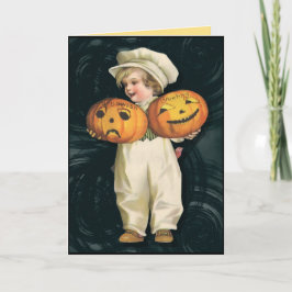 Pumpkin Boy Kort