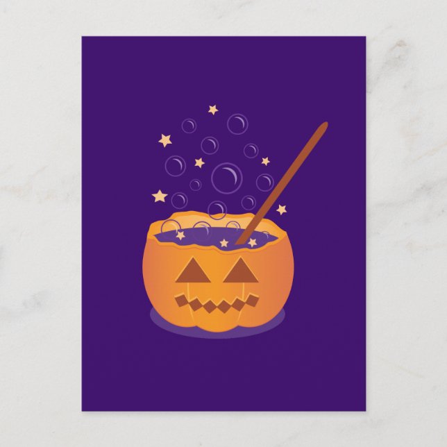 Pumpkin Brew Vykort (Framsida)