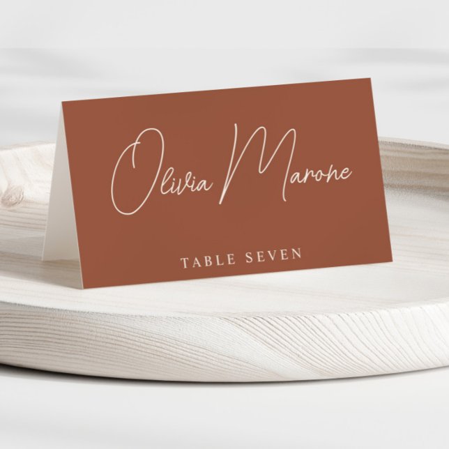 Pumpkin Bröllop Placeringskort (Skapare uppladdad)