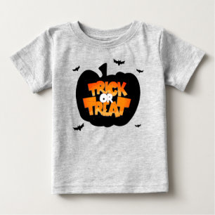 Pumpkin Bus eller godis Happy halloween Småbarn T Shirt