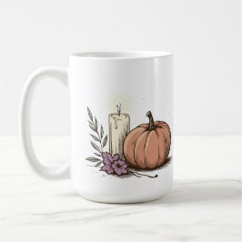 Pumpkin Candle med mjuk glöd Kaffemugg