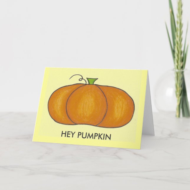 Pumpkin Cards Kort (Framsida)