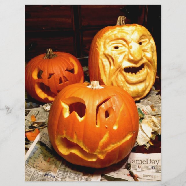 Pumpkin Carving I (Framsida)