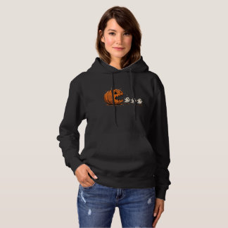"Pumpkin Chasing Spöken" Halloween Hoodie T Shirt