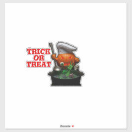 Pumpkin Chef Halloween fest - Spooky Touch Klistermärken