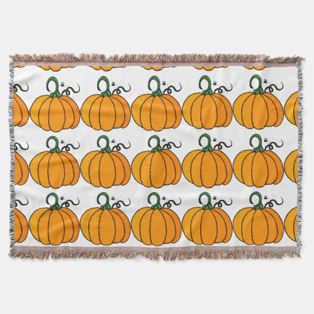 Pumpkin Clipart Filt (Framsidan)