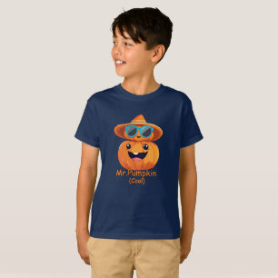 Pumpkin-Coolor och baby T Shirt