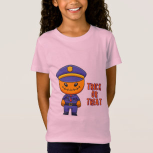 Pumpkin Cop: Funny Halloween T Shirt