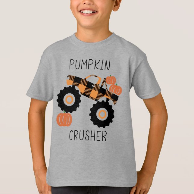 Pumpkin Crusher T Shirt (Framsida)