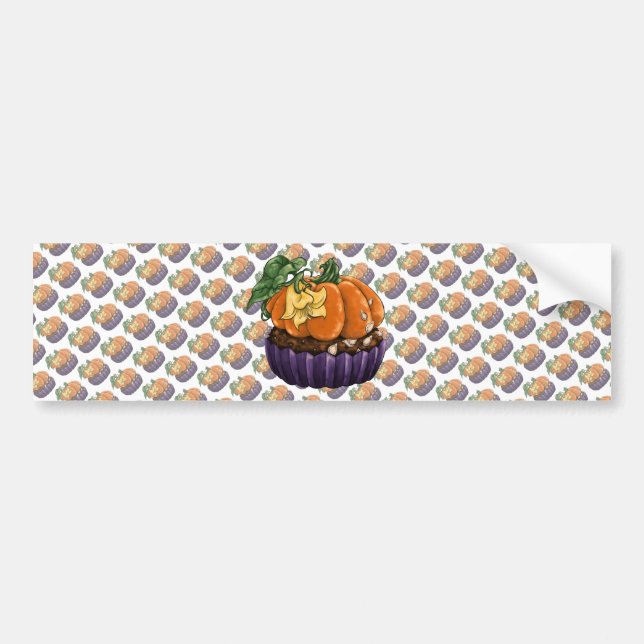Pumpkin Cupaka Bildekal (Framsidan)