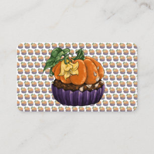Pumpkin Cupaka Visitkort