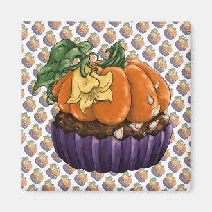 Pumpkin Cuptårta Magnet