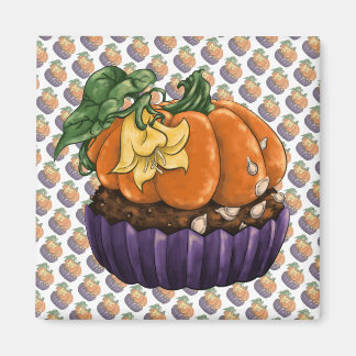 Pumpkin Cuptårta Magnet