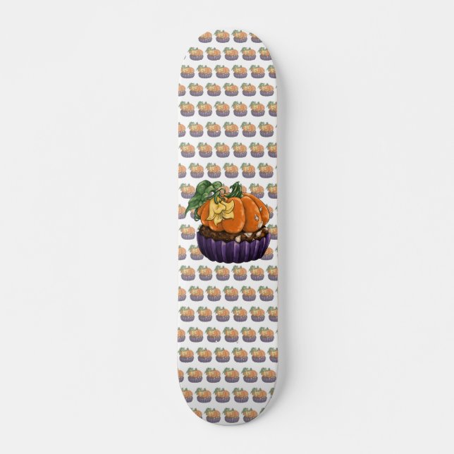 Pumpkin Cuptårta Mini Skateboard Bräda 18,5 Cm (Framsida)