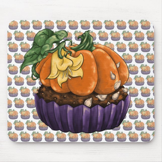 Pumpkin Cuptårta Musmatta (Framsidan)