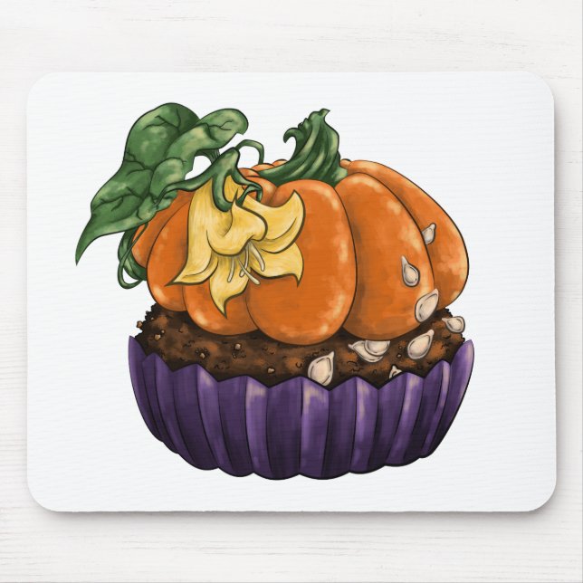 Pumpkin Cuptårta Musmatta (Framsidan)