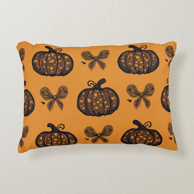 Pumpkin Cushion Prydnadskudde (Framsidan)