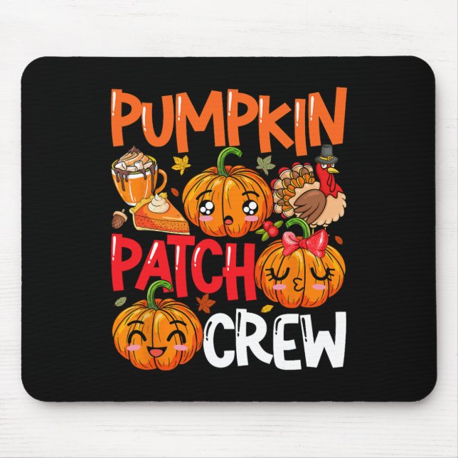 Pumpkin Cute Patch Crew Thanksgiving Fall Turkey P Musmatta (Framsidan)